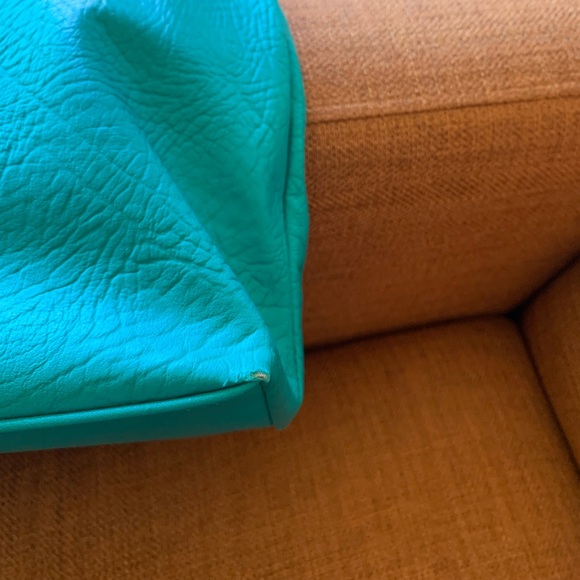 Vintage Turquoise Large Purse Handbag From Jennifer Moore - Picture 10 of 10